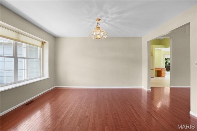 The curb appeal of this spacious O'Fallon ranch home is on The Falls Golf Club in Missouri - for sale on GolfHomes.com, golf home, golf lot