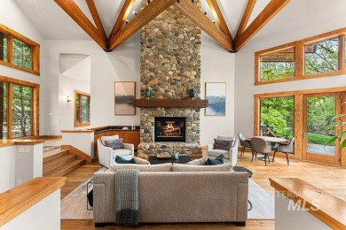 An extraordinary 1.5+ acre riverfront estate enveloped by water on BanBury Golf Club in Idaho - for sale on GolfHomes.com, golf home, golf lot