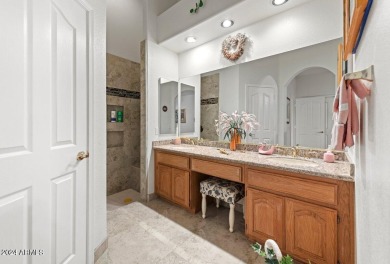 The Paloma model is a stunning 2-suite 2.5-bath home with custom on Oakwood Golf Club  in Arizona - for sale on GolfHomes.com, golf home, golf lot