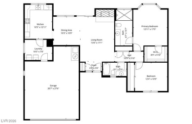 Popular Weston model 2 bed 2 bath single family home in the on Highland Falls Golf Club in Nevada - for sale on GolfHomes.com, golf home, golf lot