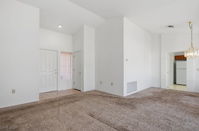 Popular Weston model 2 bed 2 bath single family home in the on Highland Falls Golf Club in Nevada - for sale on GolfHomes.com, golf home, golf lot