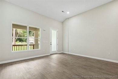 Easy living with this open floor plan, new construction in the on Carolina Trace Country Club in North Carolina - for sale on GolfHomes.com, golf home, golf lot