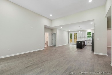 Easy living with this open floor plan, new construction in the on Carolina Trace Country Club in North Carolina - for sale on GolfHomes.com, golf home, golf lot