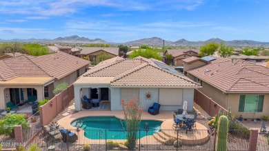 The backyard VIEWS are incredibe! The main house offers 2 on Anthem Golf and Country Club  in Arizona - for sale on GolfHomes.com, golf home, golf lot