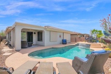 The backyard VIEWS are incredibe! The main house offers 2 on Anthem Golf and Country Club  in Arizona - for sale on GolfHomes.com, golf home, golf lot