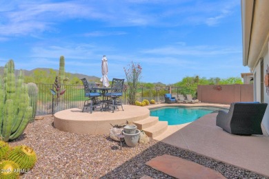 The backyard VIEWS are incredibe! The main house offers 2 on Anthem Golf and Country Club  in Arizona - for sale on GolfHomes.com, golf home, golf lot
