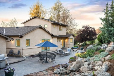 An extraordinary estate set on vast  sprawling acreage just on Warm Springs Golf Club in Idaho - for sale on GolfHomes.com, golf home, golf lot