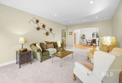 An extraordinary estate set on vast  sprawling acreage just on Warm Springs Golf Club in Idaho - for sale on GolfHomes.com, golf home, golf lot