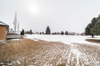 A rare find in King's Island backing up to the tee box on hole on Sage Lakes Municipal Golf Course in Idaho - for sale on GolfHomes.com, golf home, golf lot
