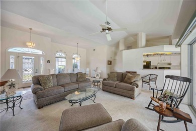 Turnkey furnished home with an INCREDIBLE, ONE-OF-A-KIND, 180 on Pinemoor West Golf Club in Florida - for sale on GolfHomes.com, golf home, golf lot