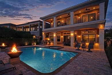 Welcome to an extraordinary Mediterranean-inspired estate on ChampionsGate Golf Resort in Florida - for sale on GolfHomes.com, golf home, golf lot