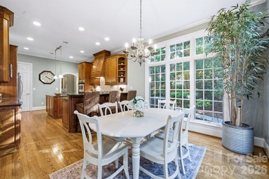 Set on a private golf course lot overlooking the 6th hole, this on Trump National Golf Club Charlotte in North Carolina - for sale on GolfHomes.com, golf home, golf lot