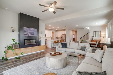 This two-story house in Ventana is a haven for entertainment and on Whitestone Golf Club in Texas - for sale on GolfHomes.com, golf home, golf lot