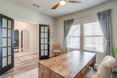 This two-story house in Ventana is a haven for entertainment and on Whitestone Golf Club in Texas - for sale on GolfHomes.com, golf home, golf lot