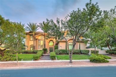 Beautiful luxury home behind guard gates in the Summerlin on TPC at Summerlin in Nevada - for sale on GolfHomes.com, golf home, golf lot