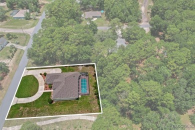 Beautifully decorated Citrus Springs Pool home with 3 bedrooms on Citrus Springs Country Club in Florida - for sale on GolfHomes.com, golf home, golf lot