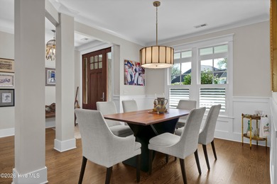 Some of Landfall's best views are found from this high bluff on Country Club of Landfall in North Carolina - for sale on GolfHomes.com, golf home, golf lot