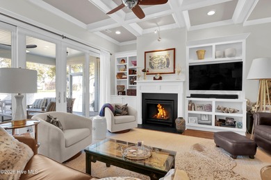 Some of Landfall's best views are found from this high bluff on Country Club of Landfall in North Carolina - for sale on GolfHomes.com, golf home, golf lot