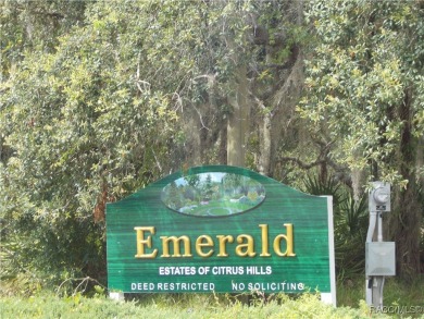 SUPER WOODED BUILDING LOT LOCATED IN THE EMERALD ESTATES SECTION on Citrus Hills Golf Club in Florida - for sale on GolfHomes.com, golf home, golf lot