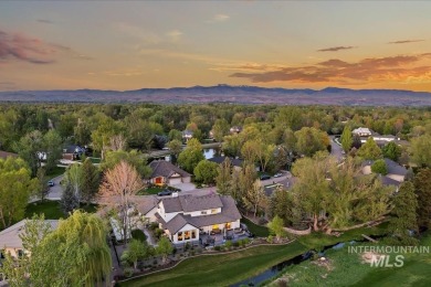 Nestled on a beautiful half-acre lot, overlooking the 11th hole on BanBury Golf Club in Idaho - for sale on GolfHomes.com, golf home, golf lot