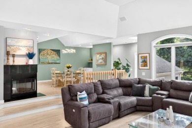 This architecturally designed home is sited to blend with the on  in Massachusetts - for sale on GolfHomes.com, golf home, golf lot