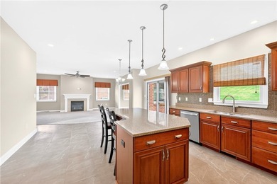 Exquisite 4BR, 5BA residence in Peters Township, perfectly on Scenic Valley Golf Course in Pennsylvania - for sale on GolfHomes.com, golf home, golf lot