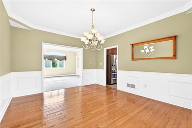 Exquisite 4BR, 5BA residence in Peters Township, perfectly on Scenic Valley Golf Course in Pennsylvania - for sale on GolfHomes.com, golf home, golf lot