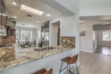 Expanded and remodeled Arietta model on over a premium corner on Anthem Country Club in Nevada - for sale on GolfHomes.com, golf home, golf lot