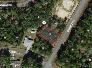 Buildable homesite in Citrus Springs offering an excellent on Pine Ridge Community Golf and Country Club in Florida - for sale on GolfHomes.com, golf home, golf lot