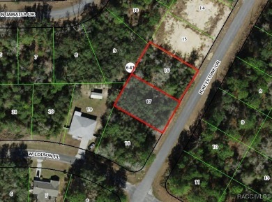 Buildable homesite in Citrus Springs offering an excellent on Pine Ridge Community Golf and Country Club in Florida - for sale on GolfHomes.com, golf home, golf lot