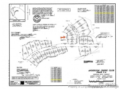 This one third acre home site located in the gated neighborhood on Anderson Creek Golf Club in North Carolina - for sale on GolfHomes.com, golf home, golf lot