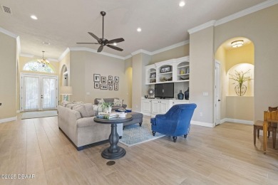 AWARD WINNING LANDSCAPING! Step into elevated Florida living on Halifax Plantation Golf Club in Florida - for sale on GolfHomes.com, golf home, golf lot
