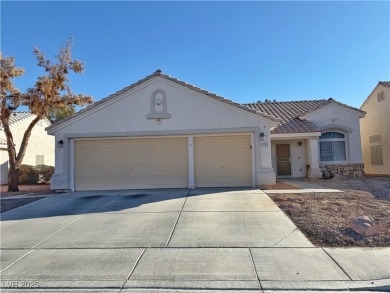 This stunning single-story residence boasts a 3-car garage, 3 on Stallion Mountain Golf Course in Nevada - for sale on GolfHomes.com, golf home, golf lot