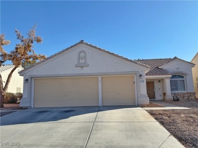 This stunning single-story residence boasts a 3-car garage, 3 on Stallion Mountain Golf Course in Nevada - for sale on GolfHomes.com, golf home, golf lot