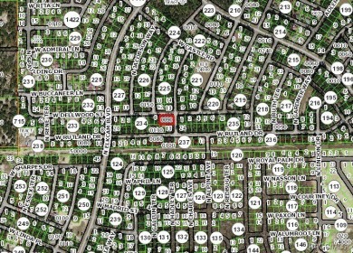 RARE DOUBLE LOT (a .34-acre corner lot  a .23-acre interior lot) on Citrus Springs Country Club in Florida - for sale on GolfHomes.com, golf home, golf lot
