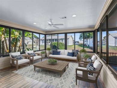 Beautifully maintained 2017 Amarillo model located just a block on El Diablo Executive Golf Course in Florida - for sale on GolfHomes.com, golf home, golf lot