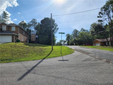 Lovely corner lot, with public water, to build your future home on Citrus Springs Country Club in Florida - for sale on GolfHomes.com, golf home, golf lot