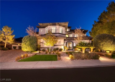 Elegant three story custom home with the ease of an elevator in on Anthem Country Club in Nevada - for sale on GolfHomes.com, golf home, golf lot