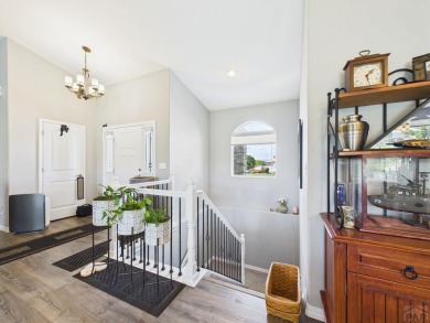 Welcome to this stunning ranch-style home overlooking the golf on Desert Hawk At Pueblo West in Colorado - for sale on GolfHomes.com, golf home, golf lot