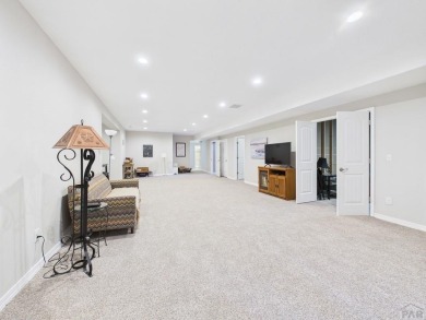 Welcome to this stunning ranch-style home overlooking the golf on Desert Hawk At Pueblo West in Colorado - for sale on GolfHomes.com, golf home, golf lot