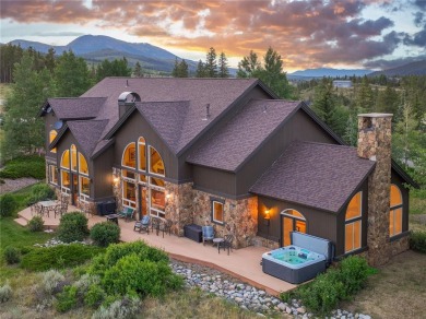 This gracious Highlands residence is located directly on the on Breckenridge Golf Club in Colorado - for sale on GolfHomes.com, golf home, golf lot