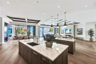 Experience unparalleled luxury in this exceptional bay front on The Moorings Country Club in Florida - for sale on GolfHomes.com, golf home, golf lot