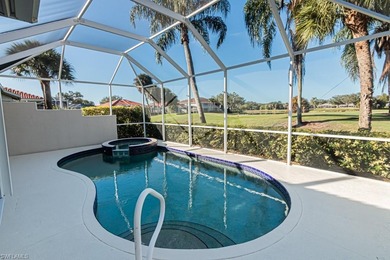 Beautiful villa with a pool and spa, ideally situated on the on Arrowhead Golf Club At Heritage Greens in Florida - for sale on GolfHomes.com, golf home, golf lot