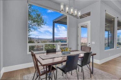 Perched in Southgate Hills, this warm contemporary home captures on Southgate Golf Course in Utah - for sale on GolfHomes.com, golf home, golf lot