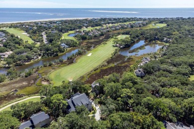 All about the view!  Located on Ocean Winds 16th.  Panoramic 180 on The Seabrook Island Club in South Carolina - for sale on GolfHomes.com, golf home, golf lot