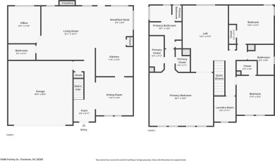 Welcome to 10800 Paisley Dr, a 3 bed, 2.5 bath home in the on Highland Creek Golf Club in North Carolina - for sale on GolfHomes.com, golf home, golf lot
