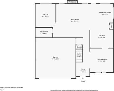 Welcome to 10800 Paisley Dr, a 3 bed, 2.5 bath home in the on Highland Creek Golf Club in North Carolina - for sale on GolfHomes.com, golf home, golf lot