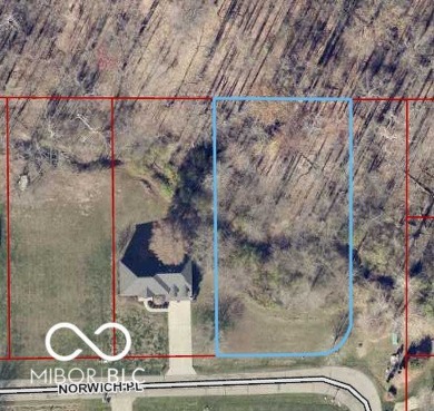 This lot in Foxcliff Estates South is a hidden gem!  Build your on Foxcliff Golf Club in Indiana - for sale on GolfHomes.com, golf home, golf lot