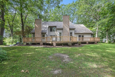 Beautiful setting on just under an acre of a private wooded lot on Inverness Country Club in Michigan - for sale on GolfHomes.com, golf home, golf lot