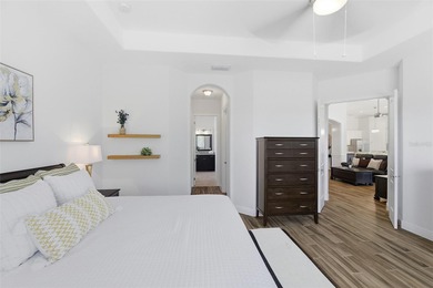 WELCOME HOME to this stunning Canary Model Pool Home located in on Harbor Hills Country Club in Florida - for sale on GolfHomes.com, golf home, golf lot